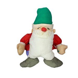 Walmart Stores 15 Inch Stuffed Christmas Dwarf‎ Gnome Santa Toy
